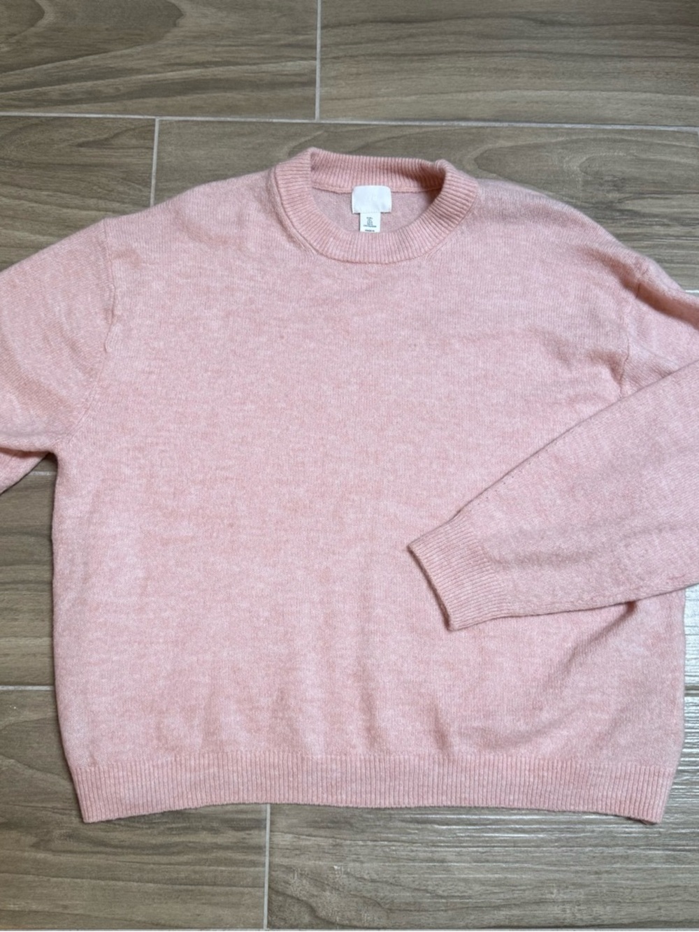 H&M Pink Crewneck Sweater
